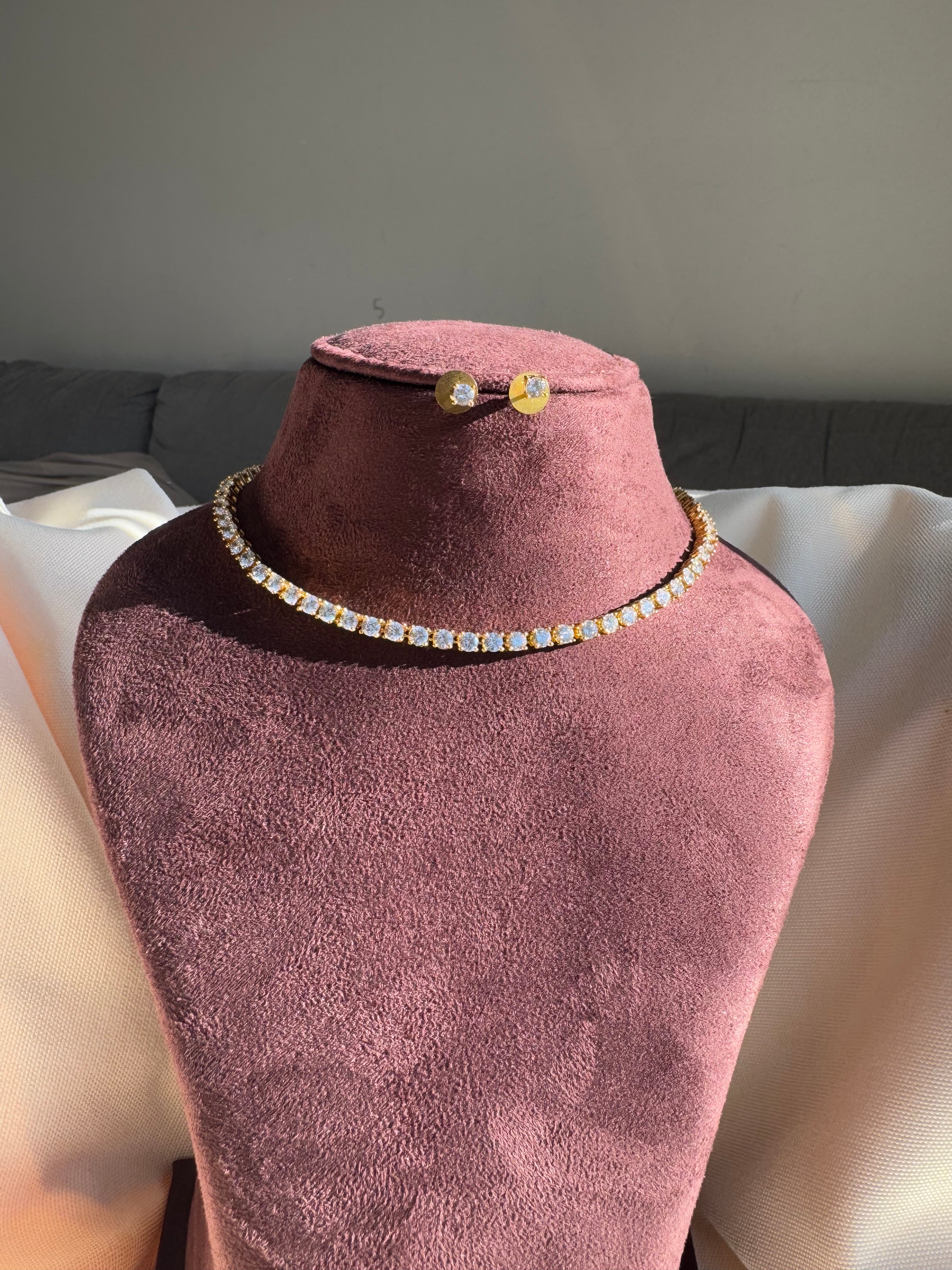 Stone Necklace set