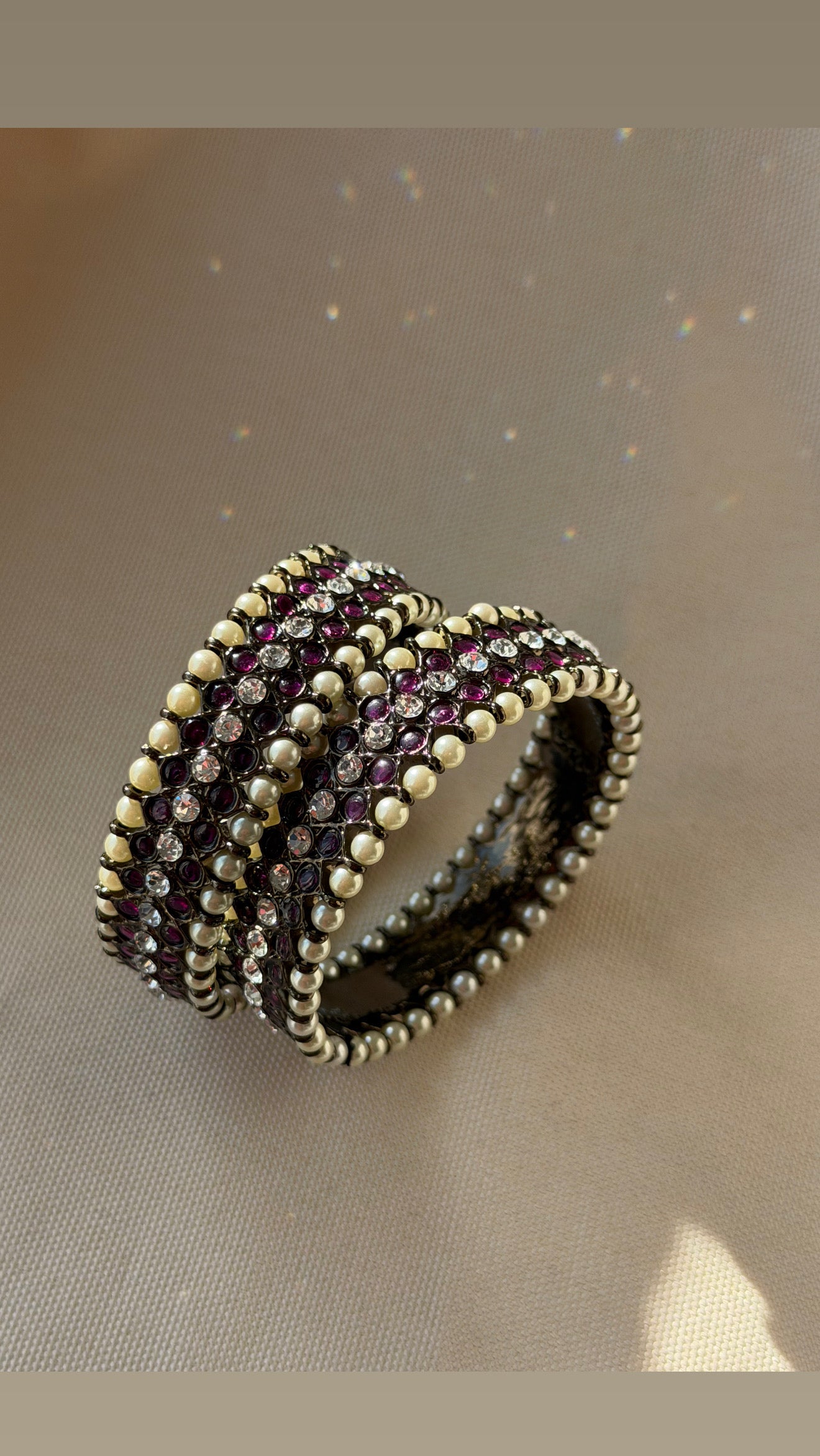 Precious Black Kemp Bangles