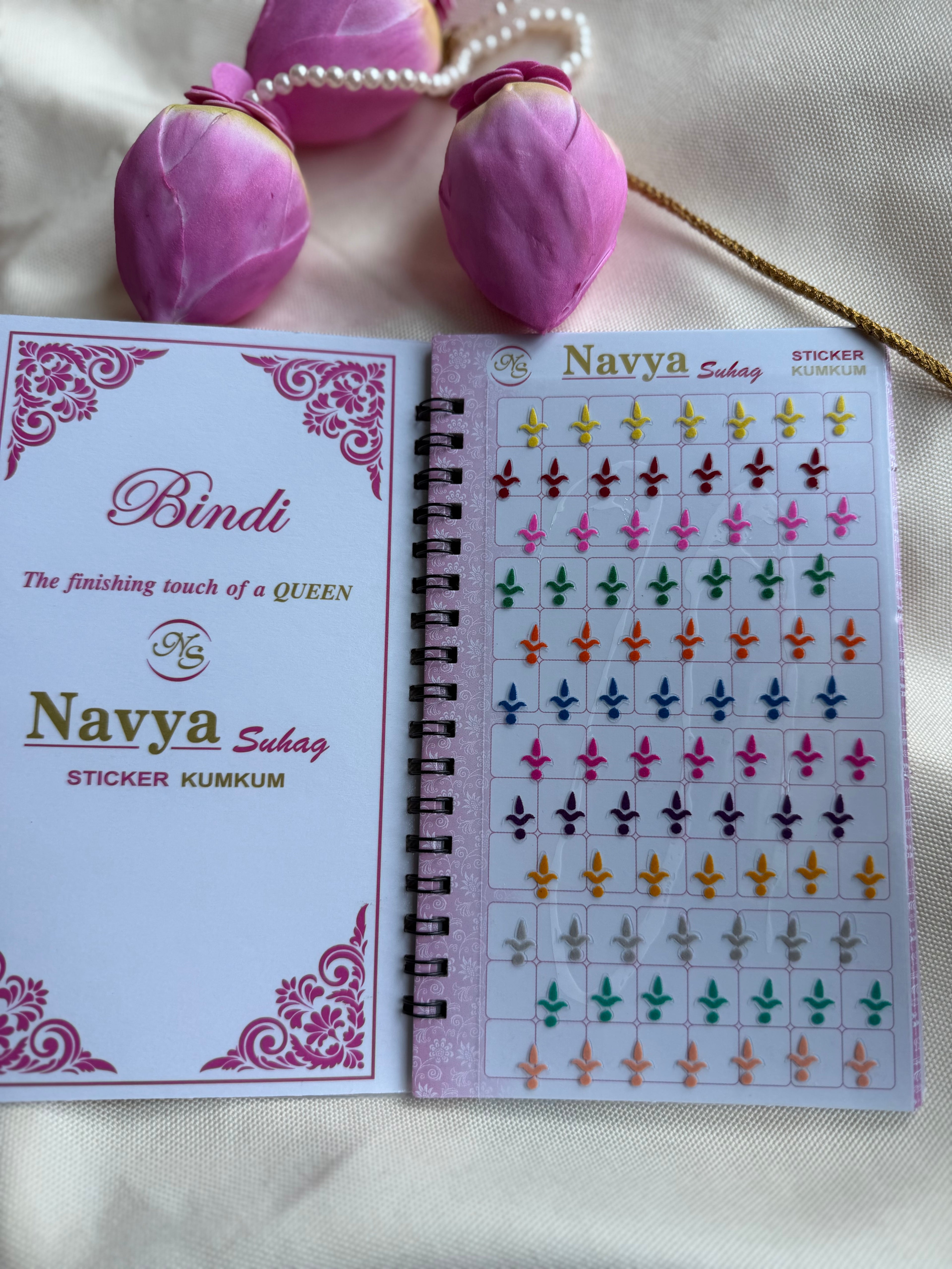 Kalyanam Bindi - Multi Light Colour Book