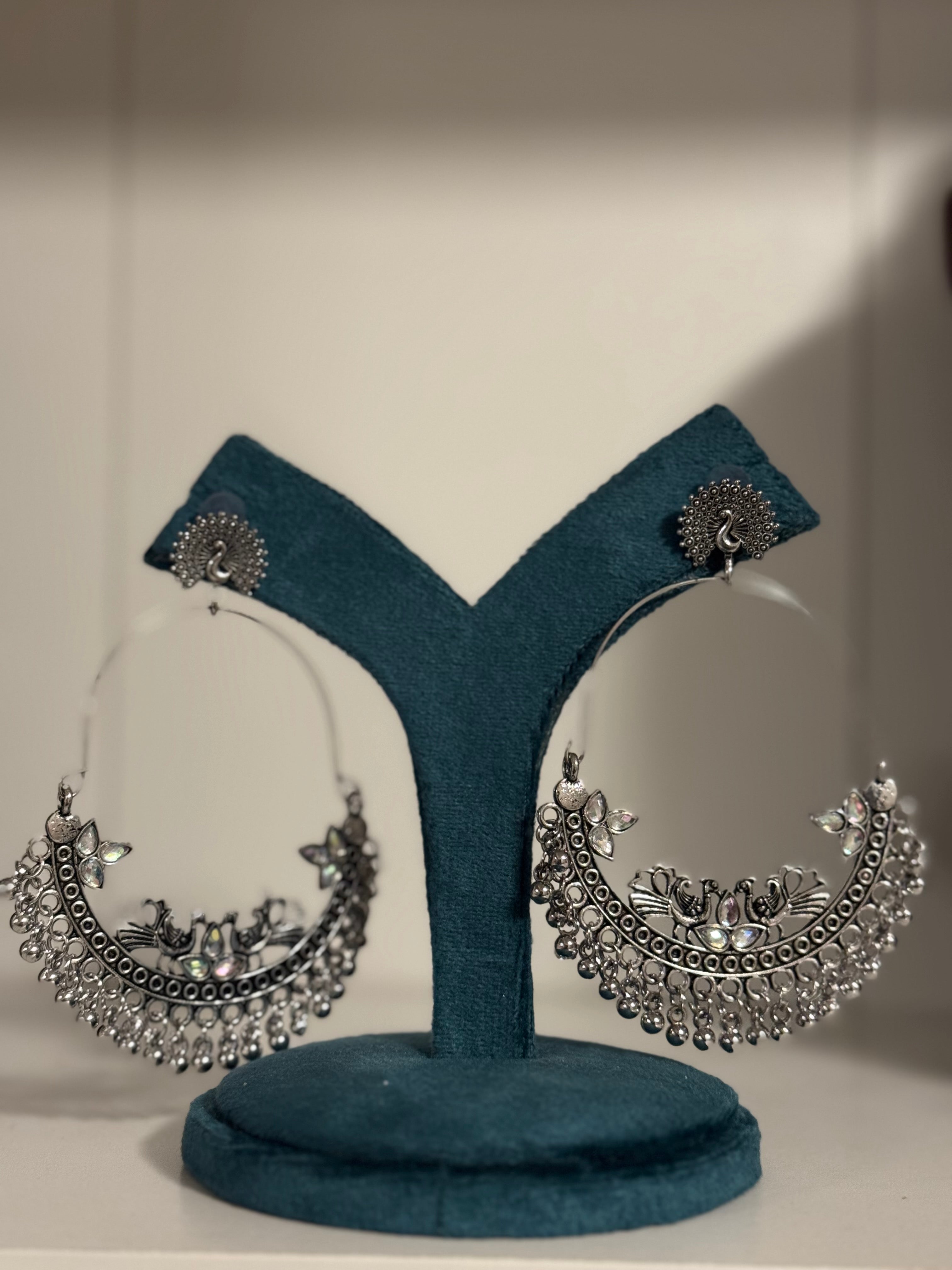 Oxidized Big Earring - SSJ08