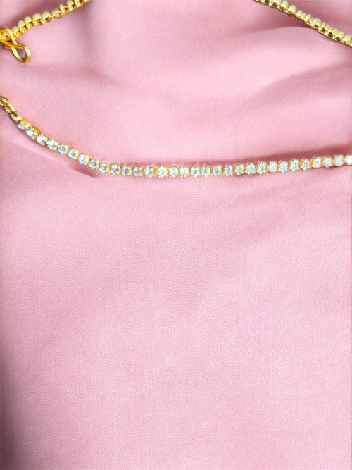 1 Line Stone Waistchain