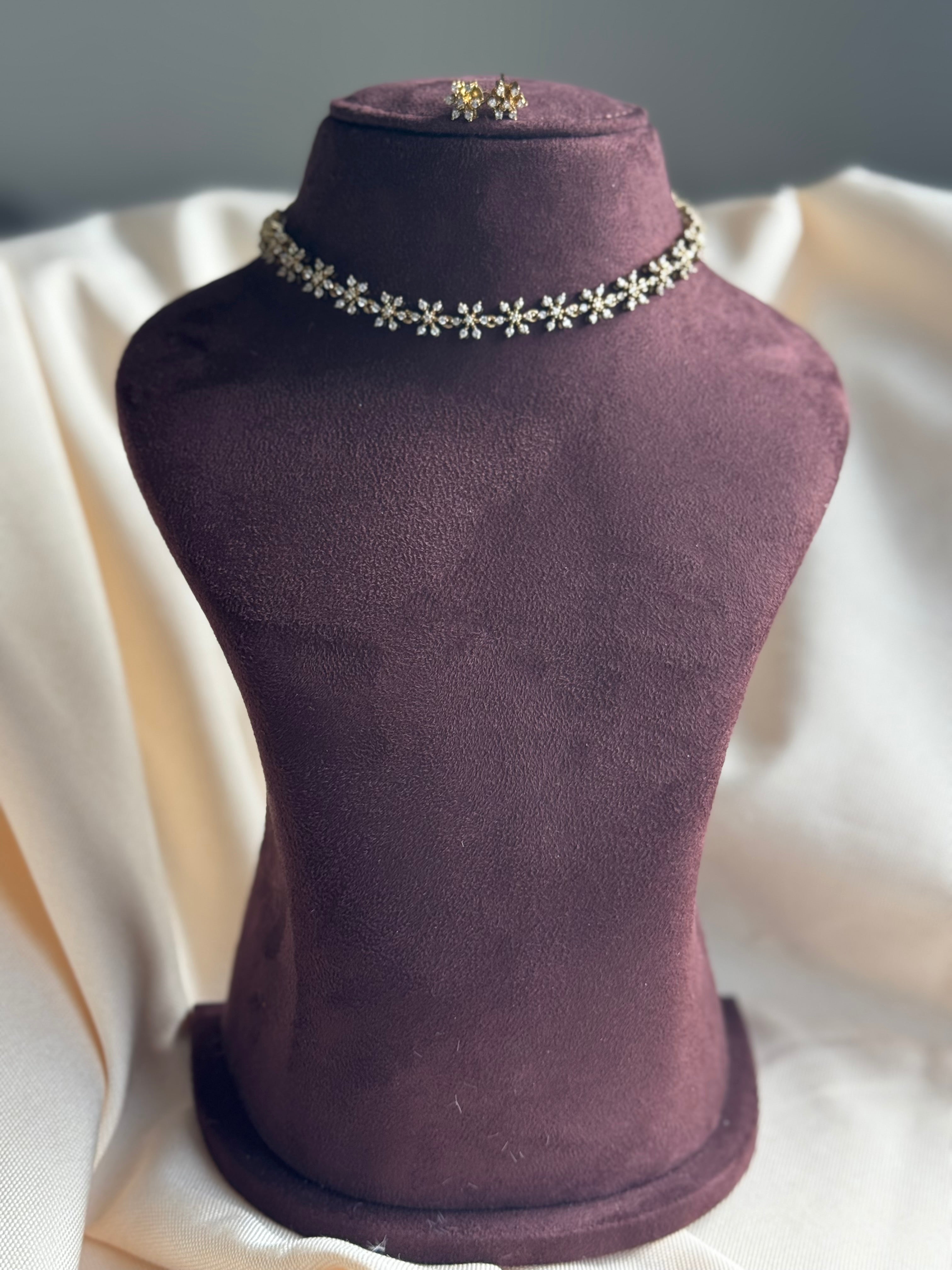 AD Star Short Necklace Set - Small