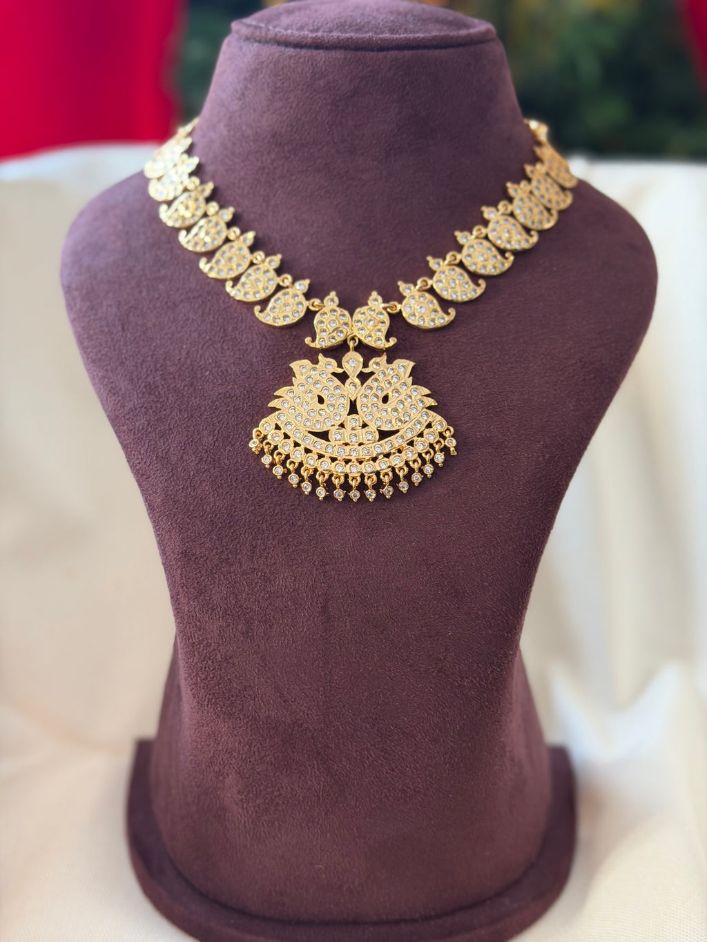 Peacock Design Attigai