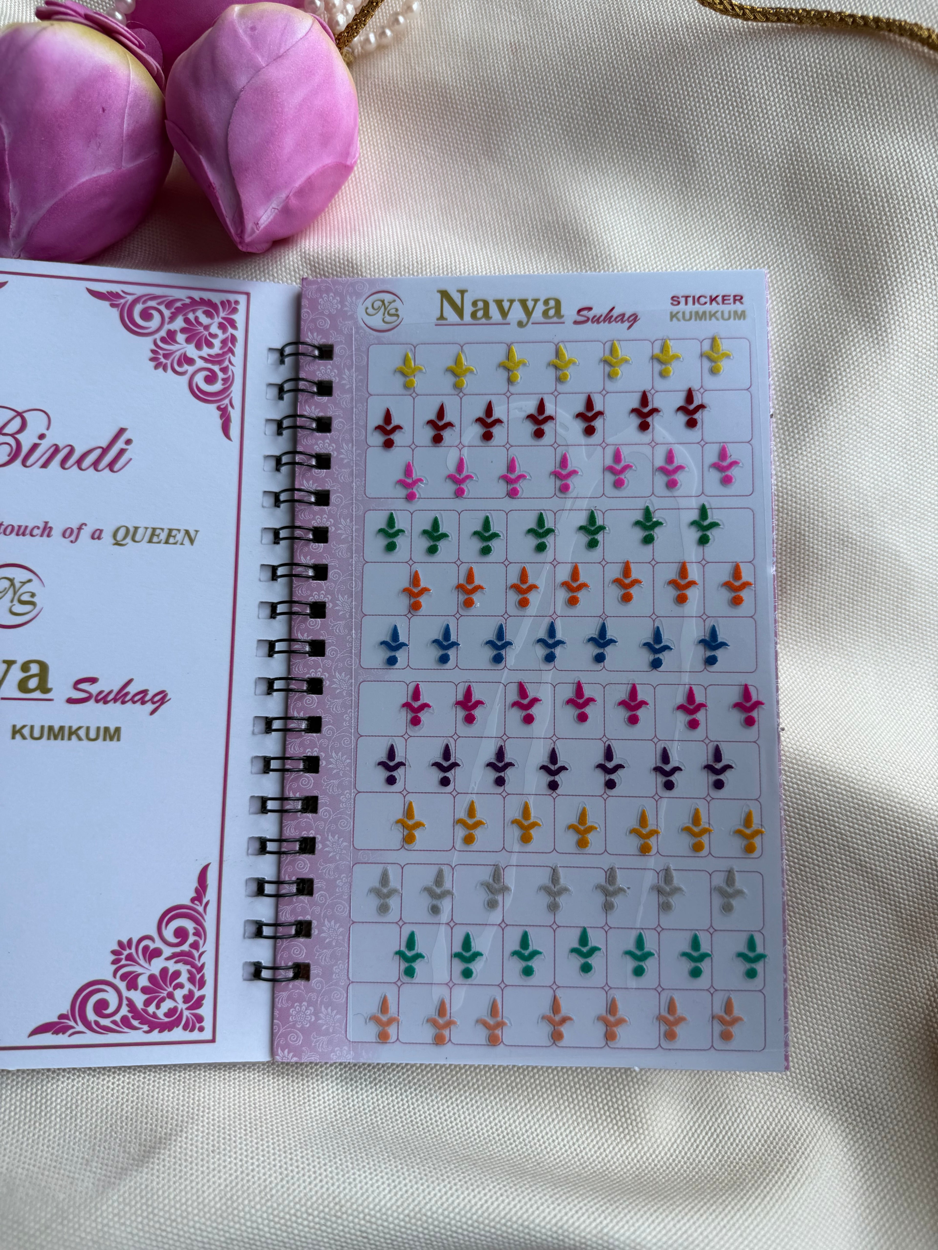 Kalyanam Bindi - Multi Light Colour Book