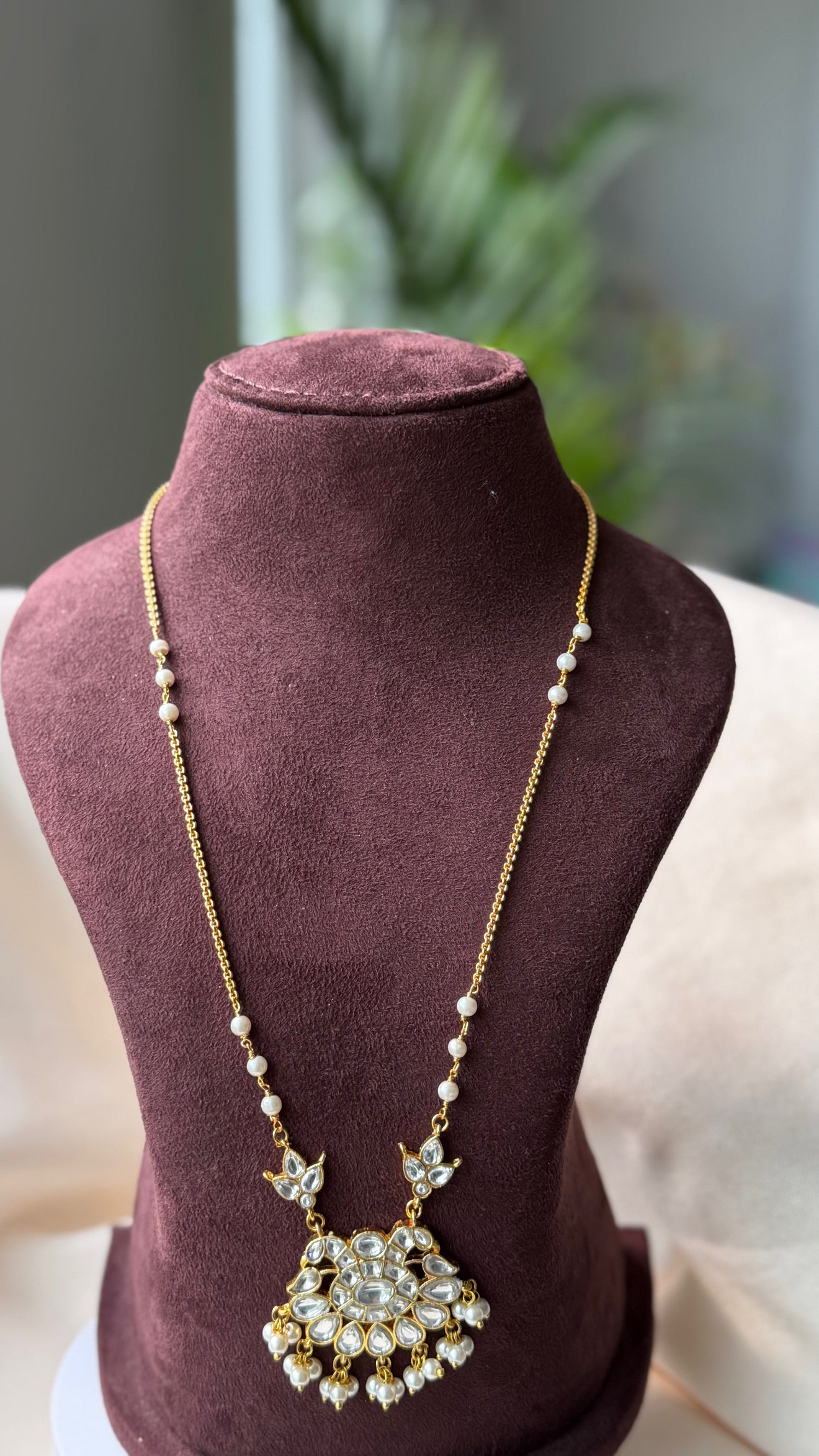 White Kundan Haram