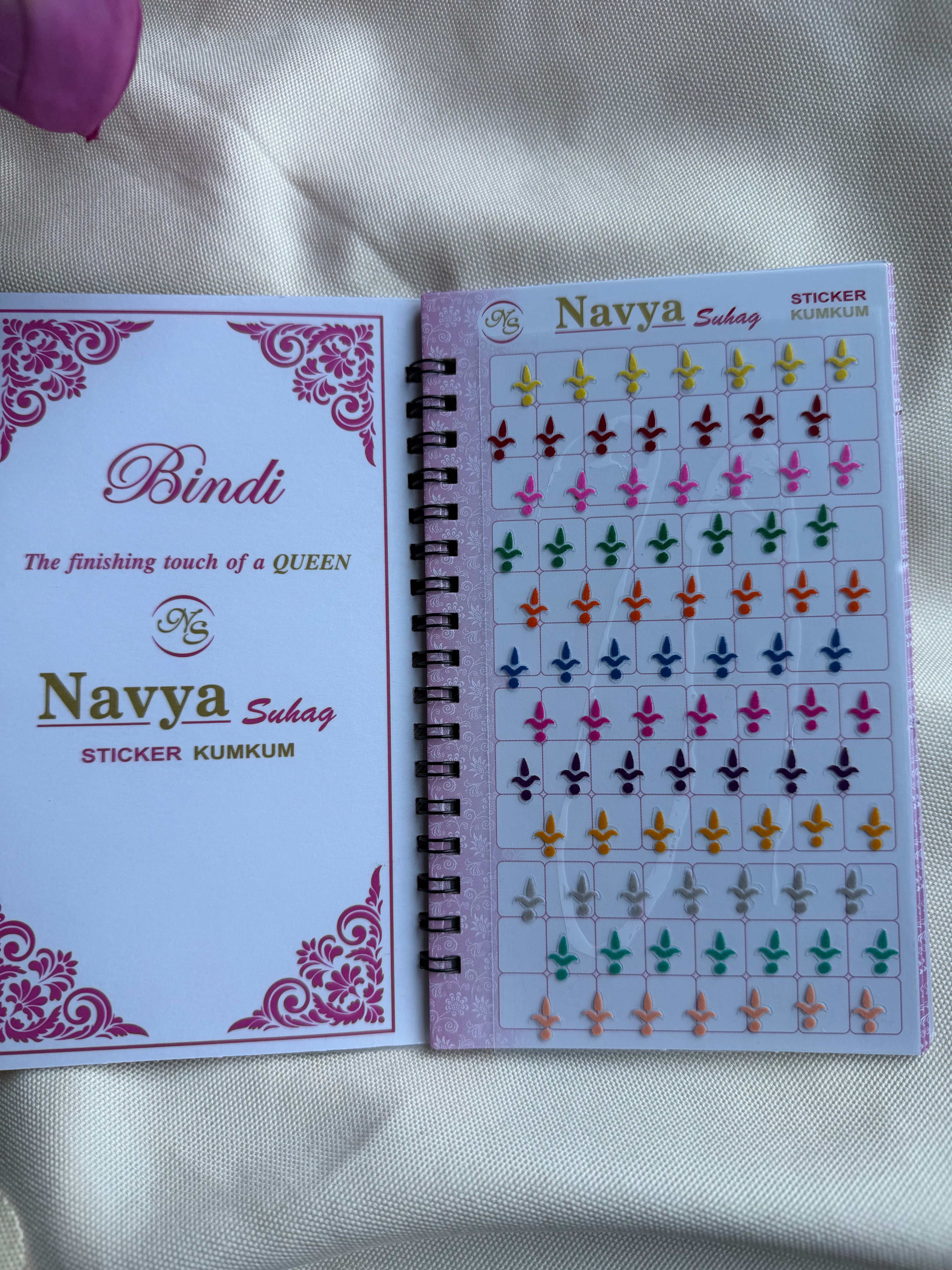 Kalyanam Bindi - Multi Light Colour Book