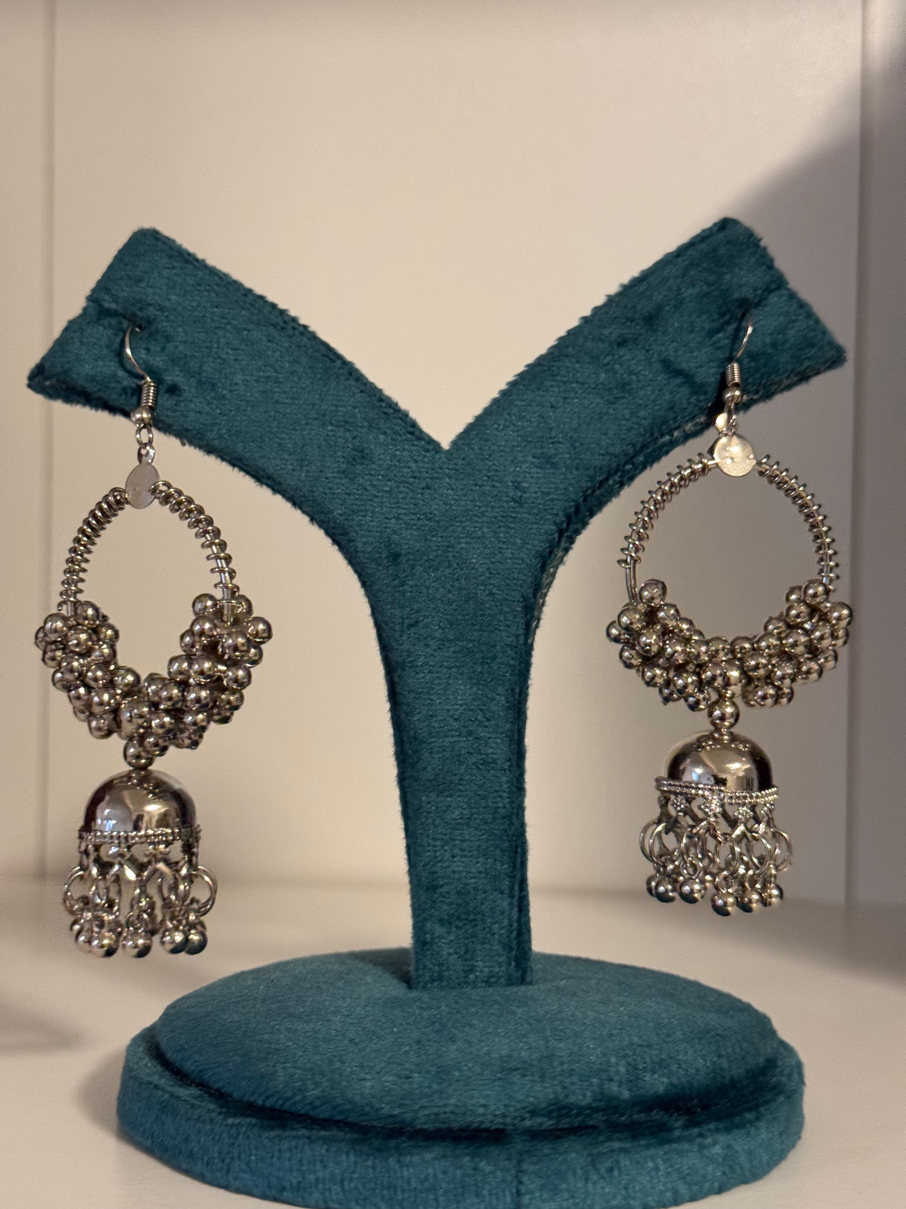 Oxidized Earring - SSJ05