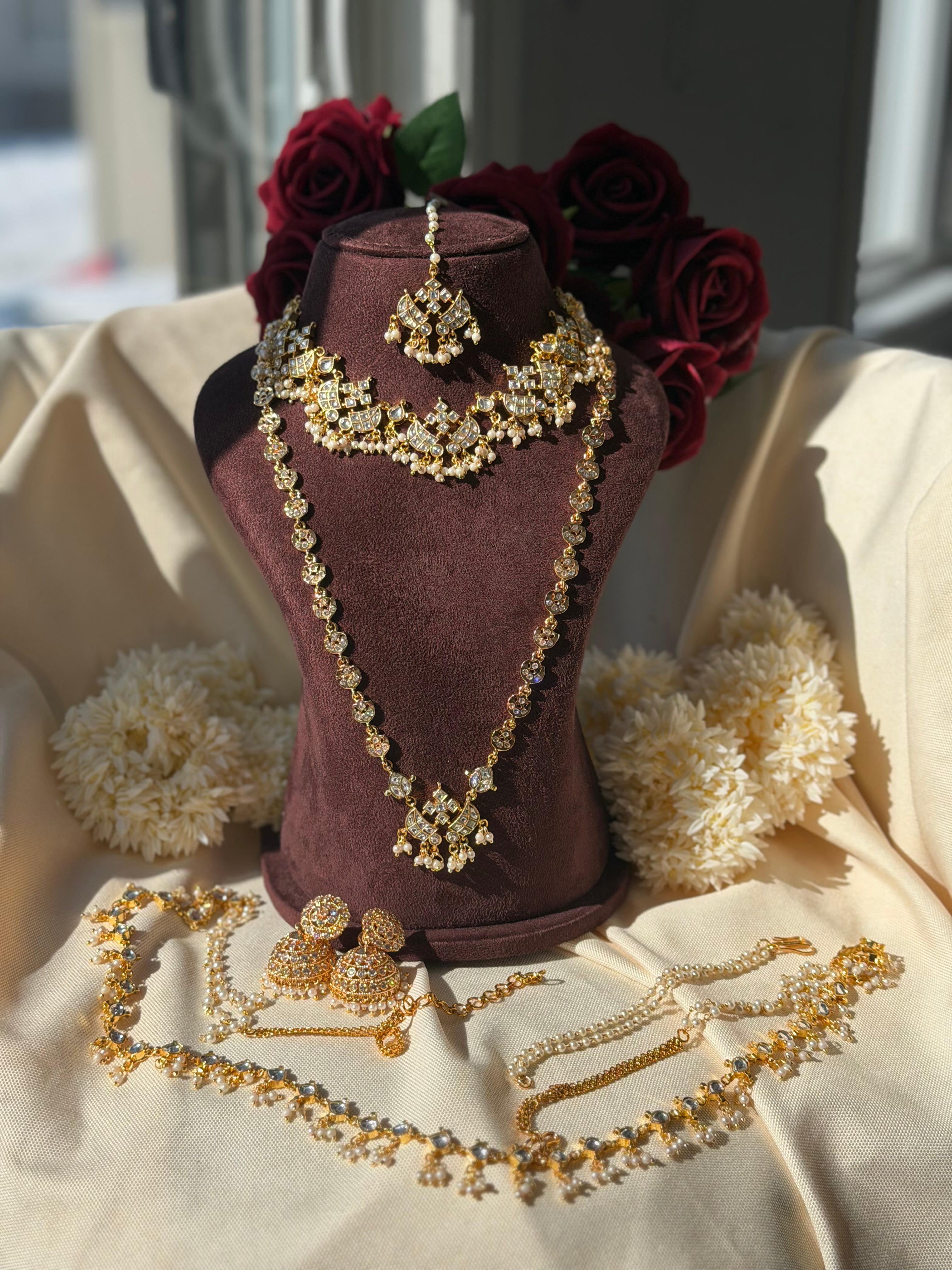 Dhivya - Jadau Kundan Bridal Set