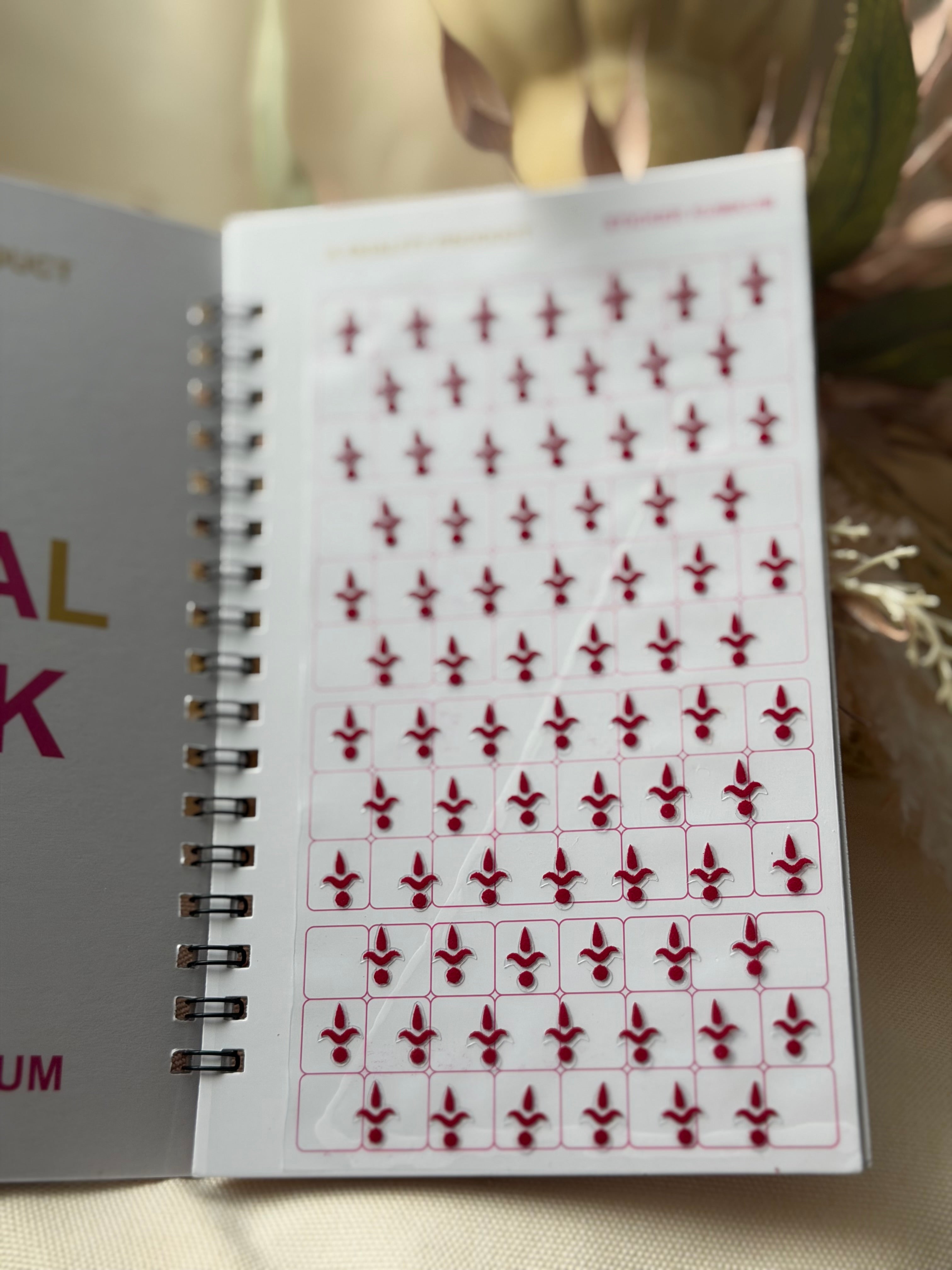 Classic Plain Kalyanam Bindi Book