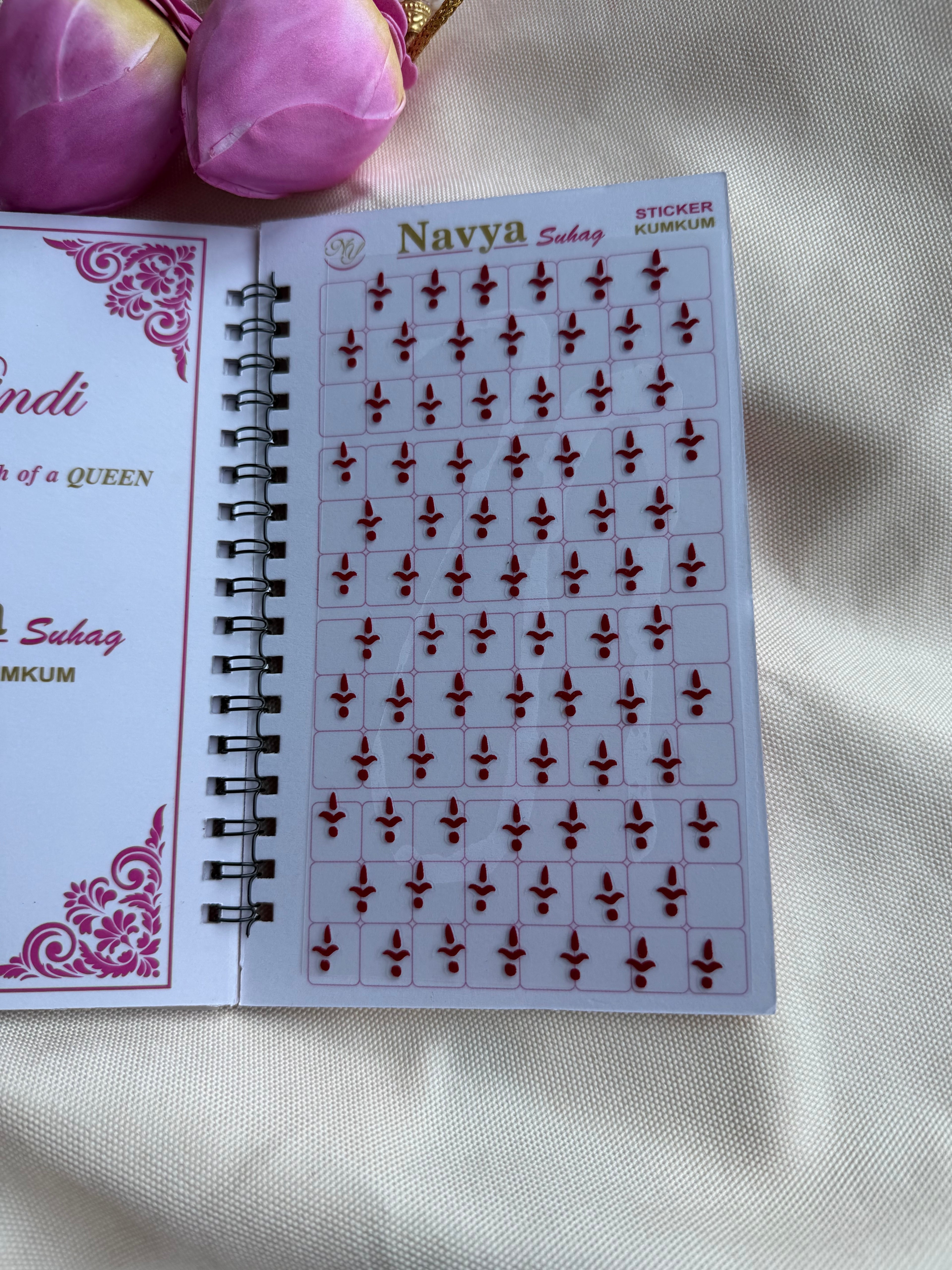 Kalyanam Bindi - Multi Light Colour Book