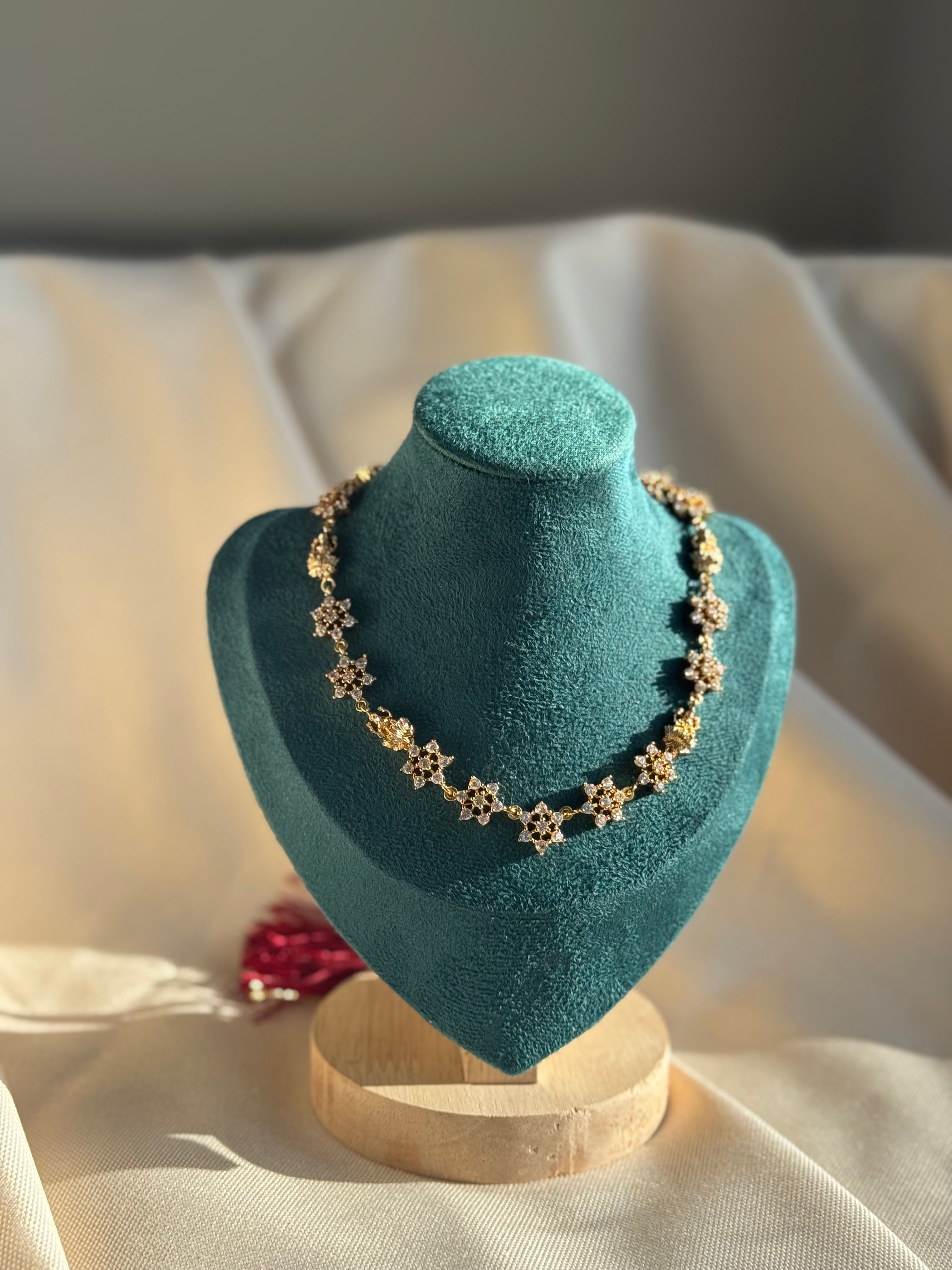 Temple Stone Necklace set