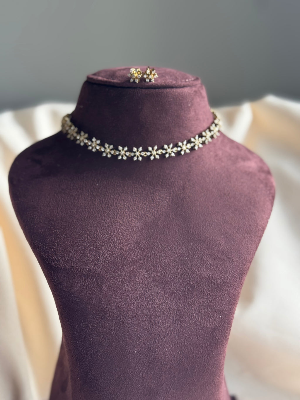 AD Star Short Necklace Set - Small