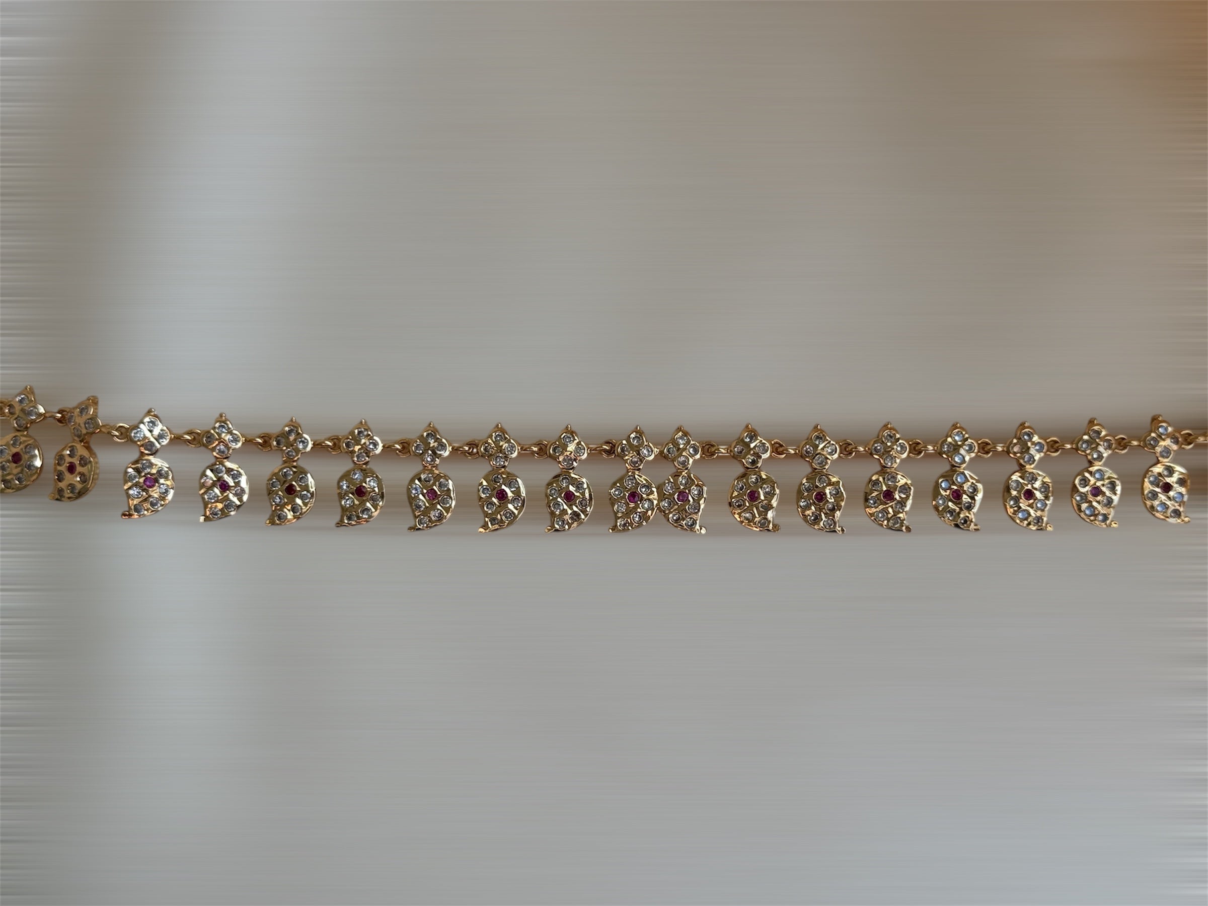 Mango Shape Gold-plated Waistchain