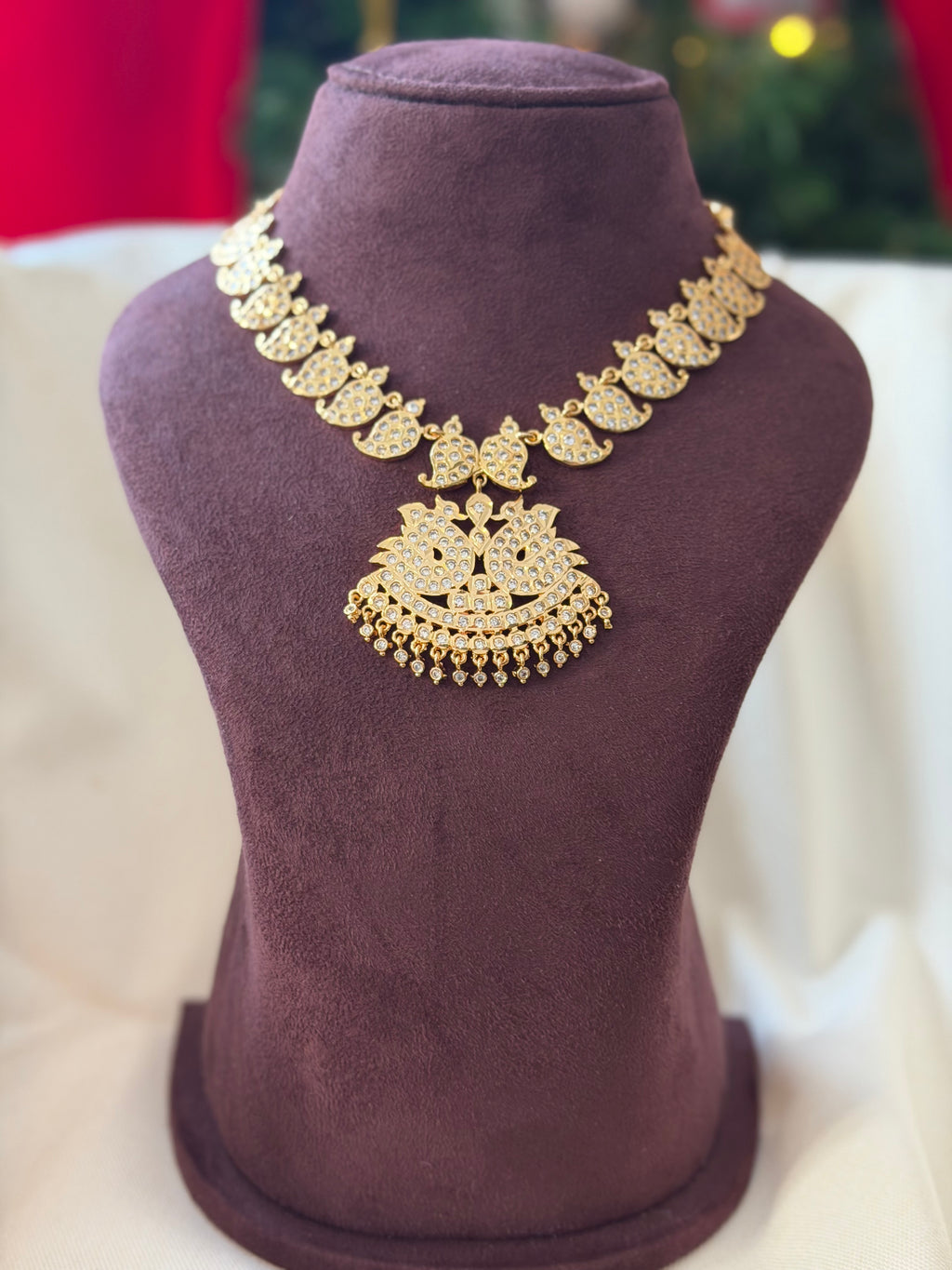 Peacock Design Attigai