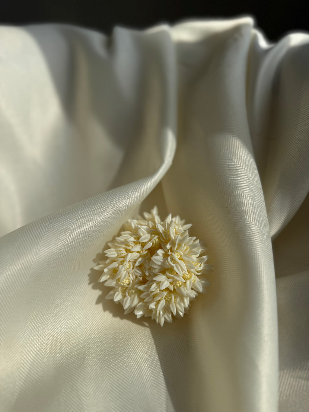 Artificial Jasmine Flower Bun