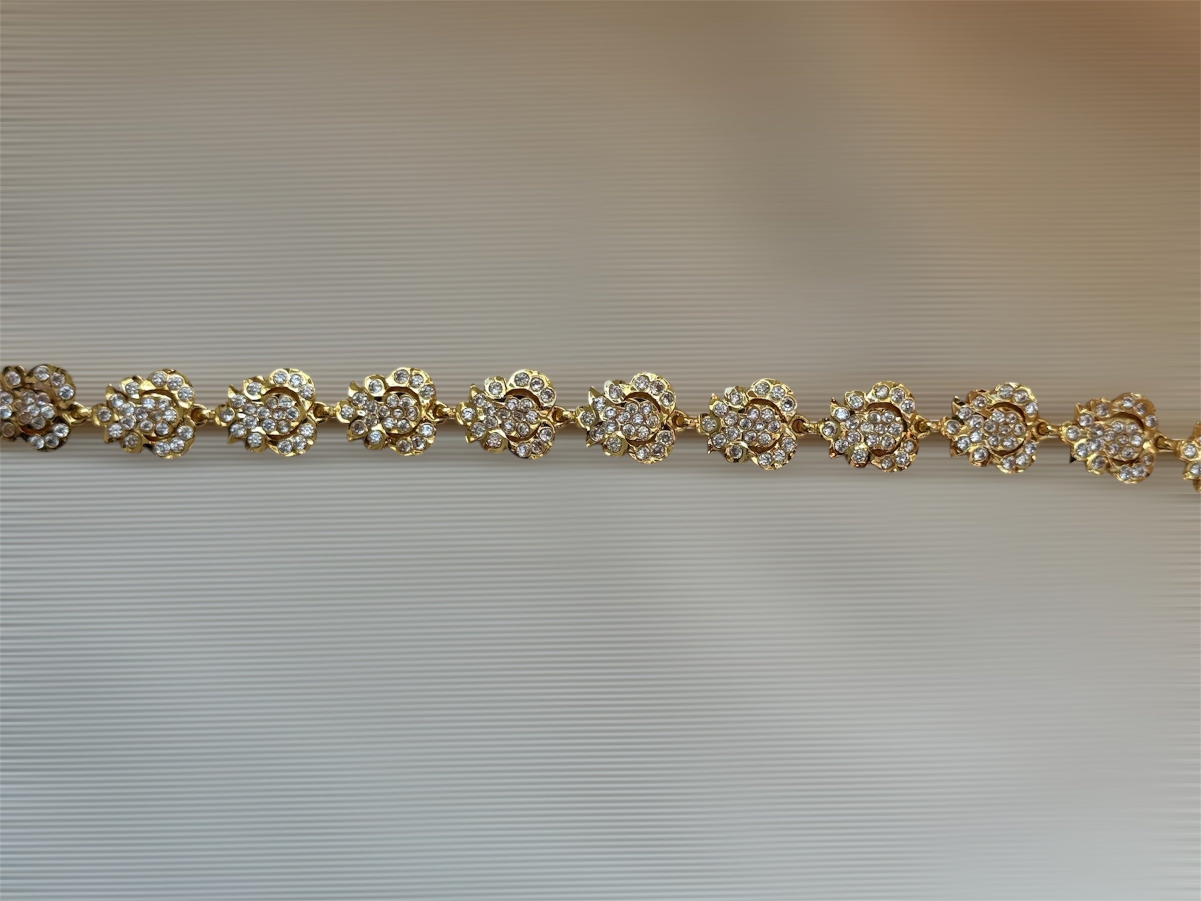 Impoun White Stone Waist Chain