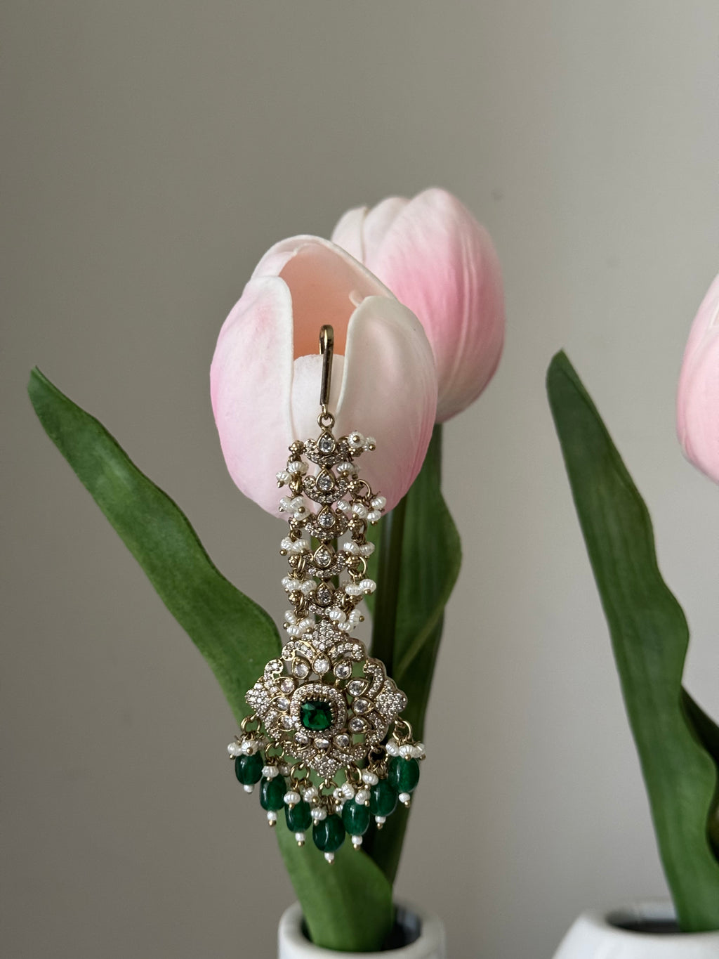 Floral Victorian Tikka – Green