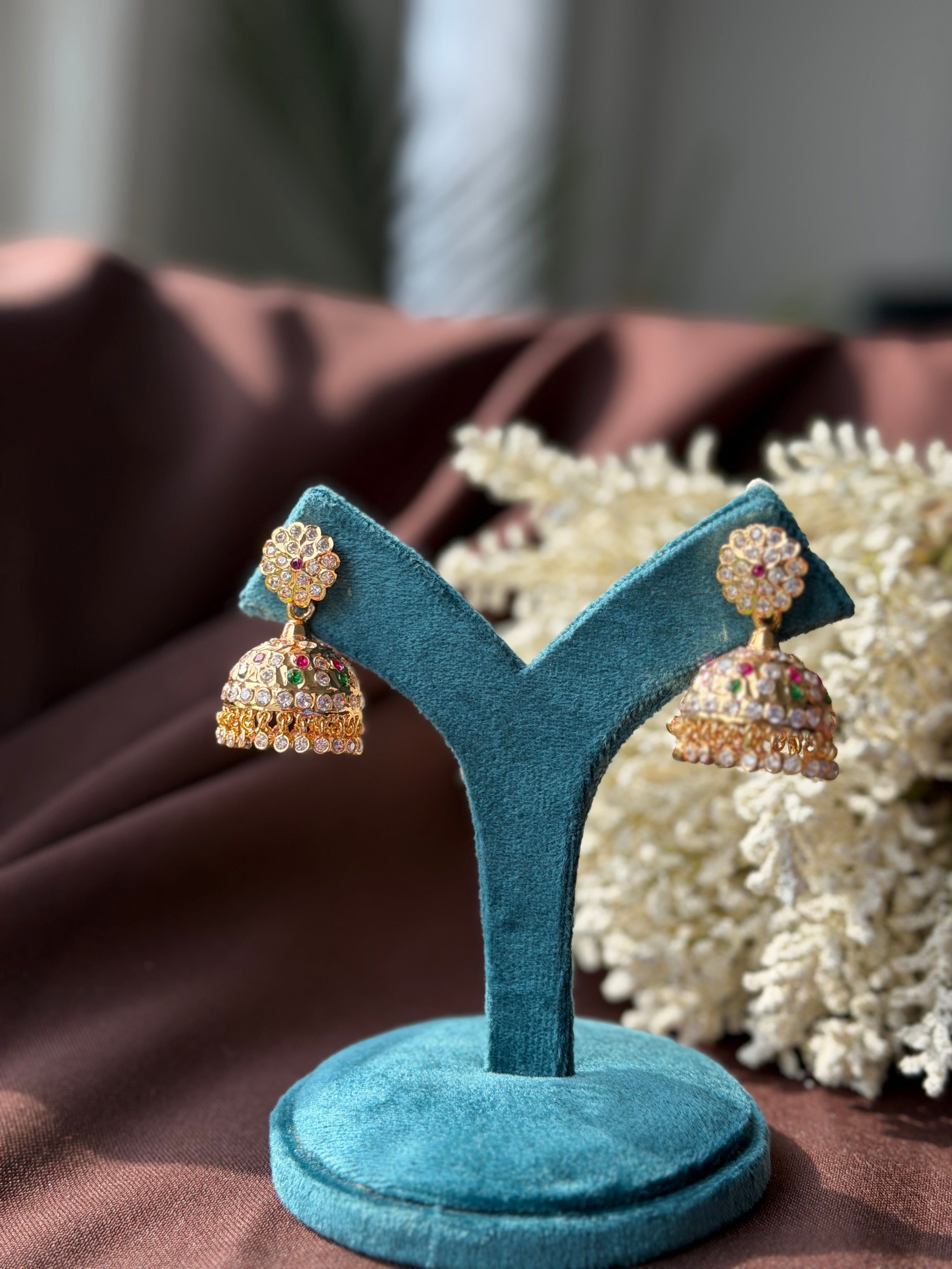 Multi-Colour Jhumki (Large)