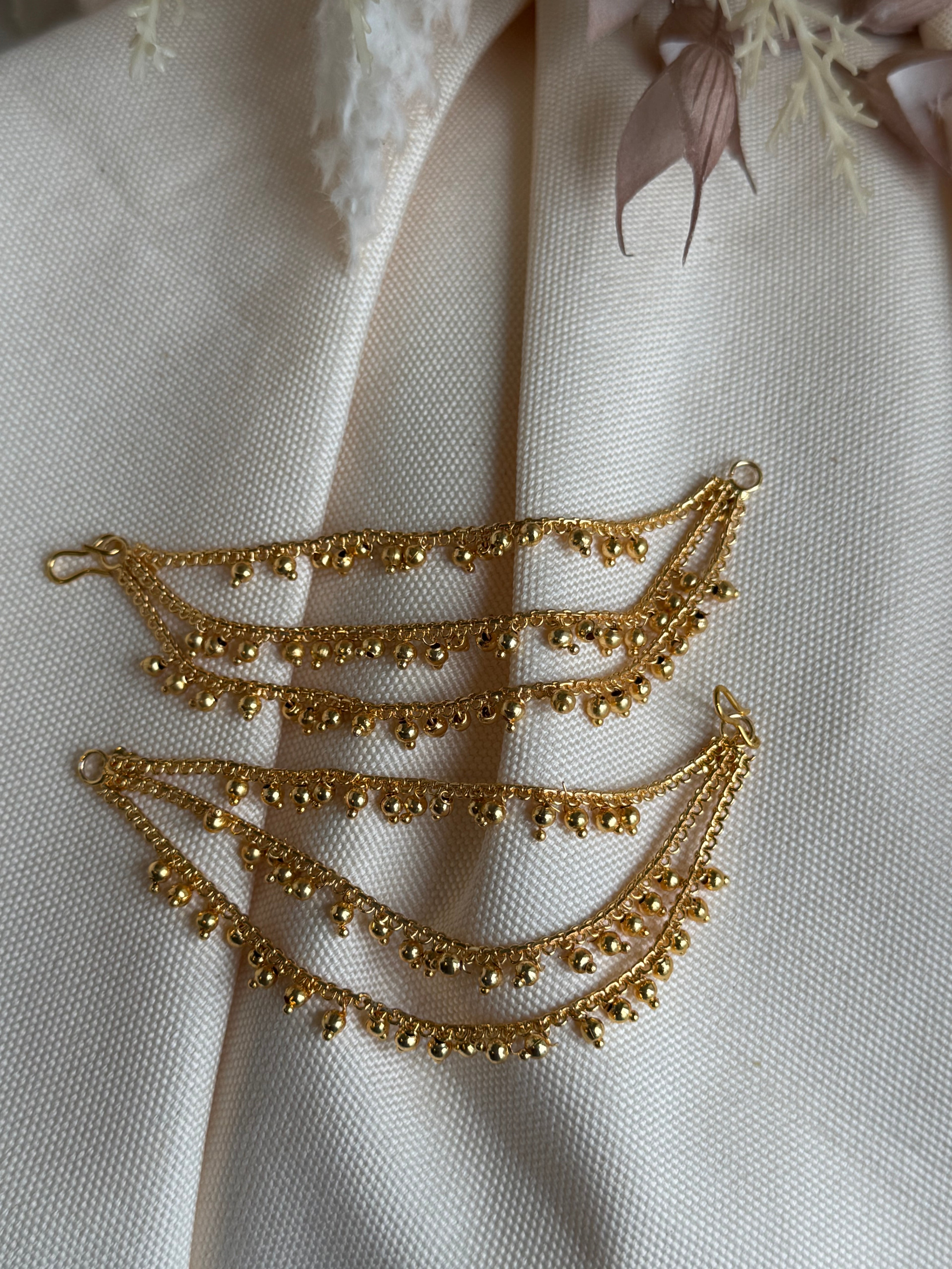 3 Layered Maatil /Ear Chain