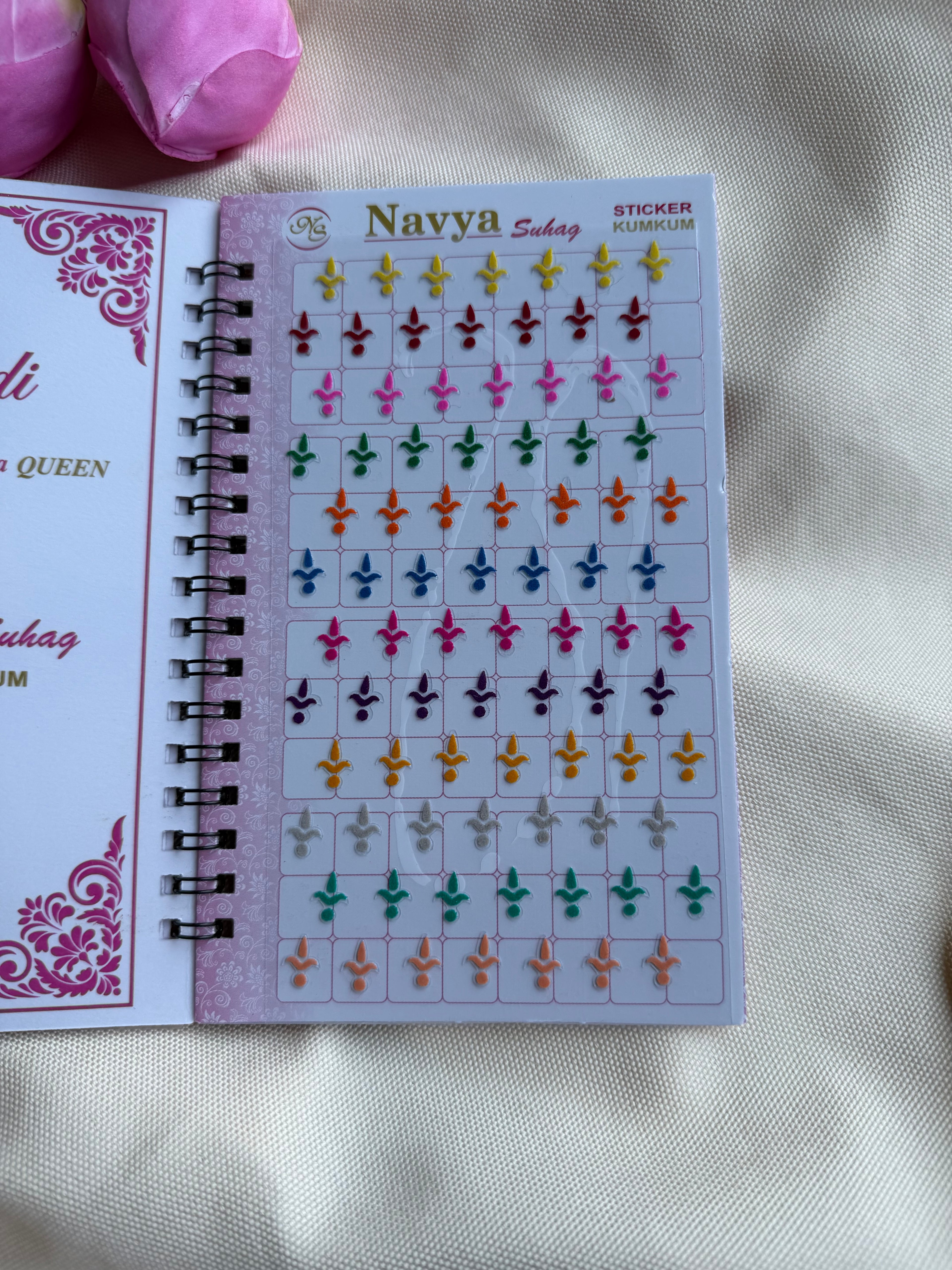 Kalyanam Bindi - Multi Light Colour Book