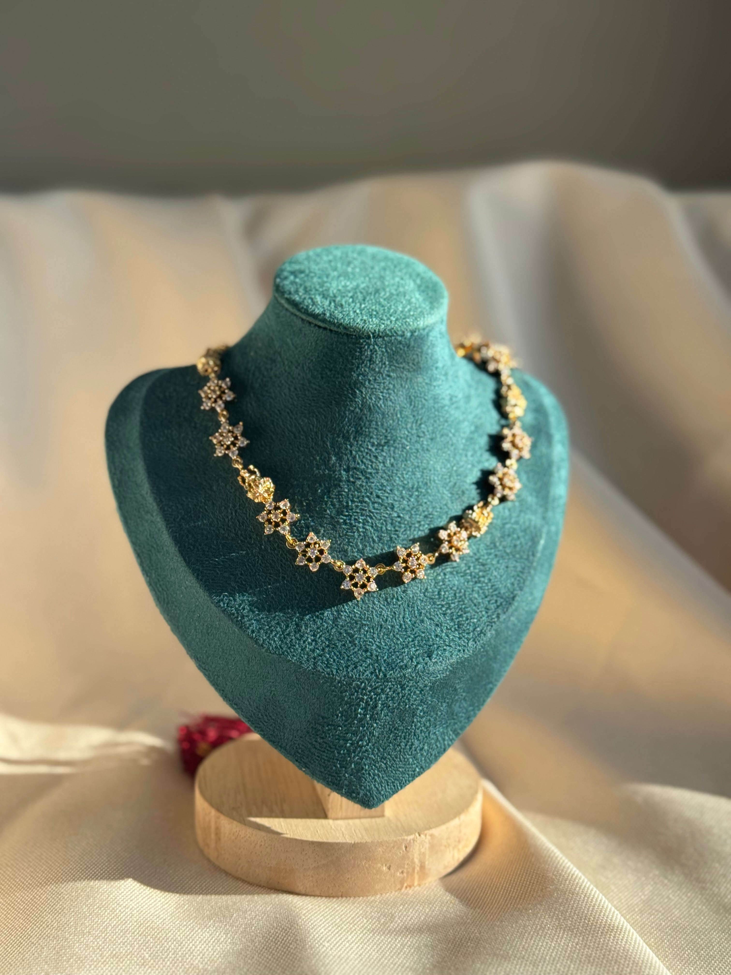 Temple Stone Necklace set