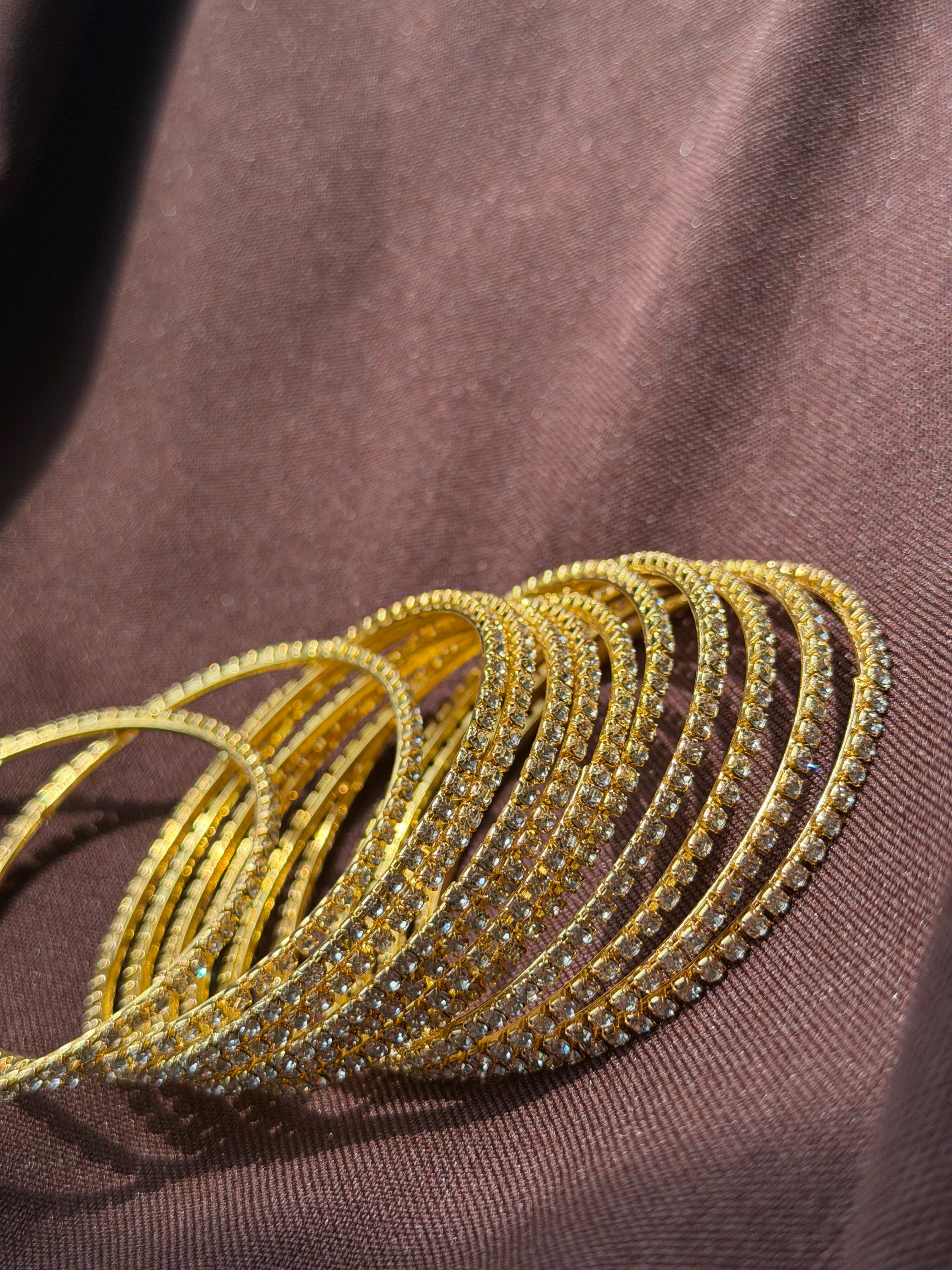 Stone Bangles Set