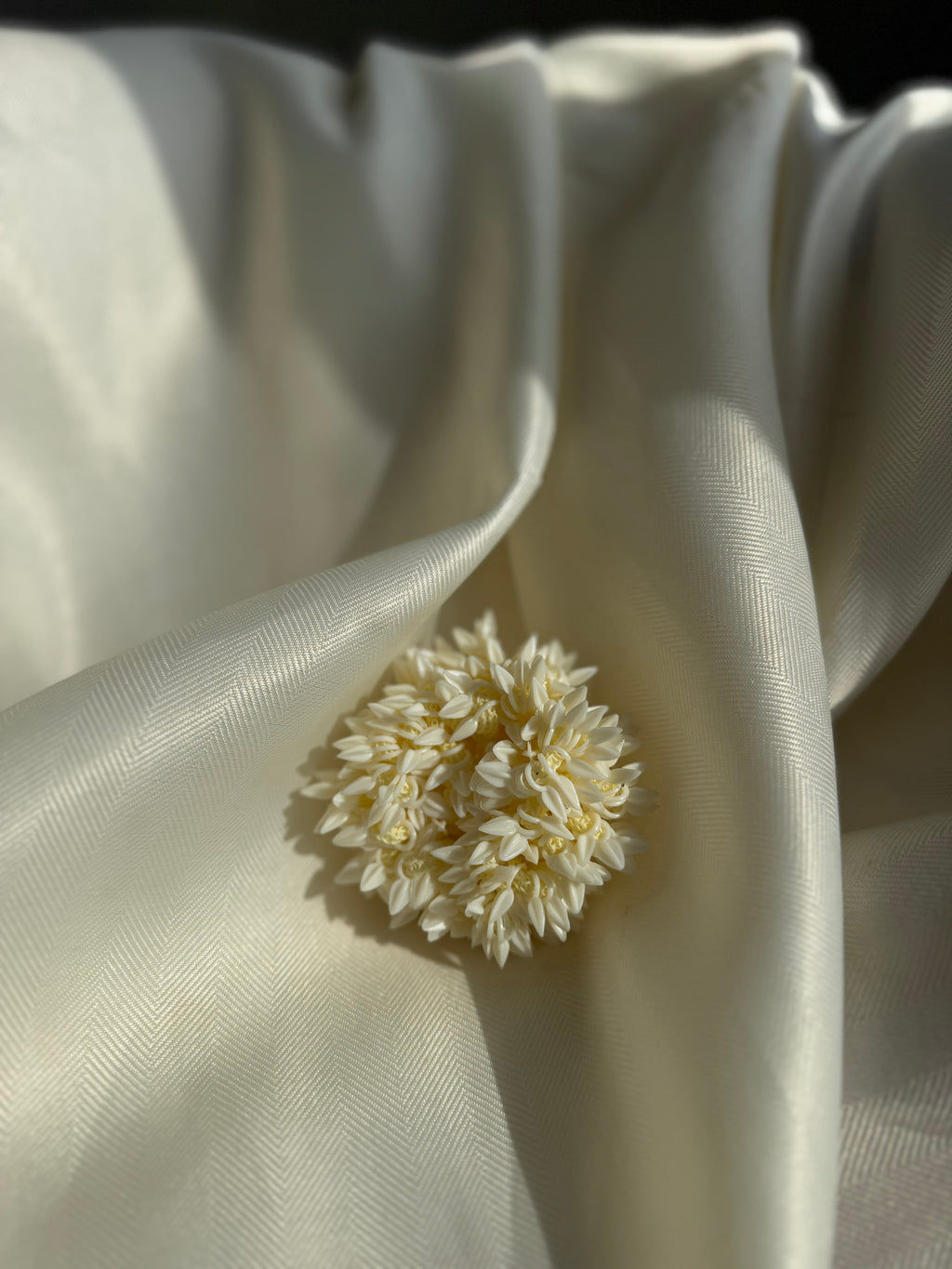 Artificial Jasmine Flower Bun