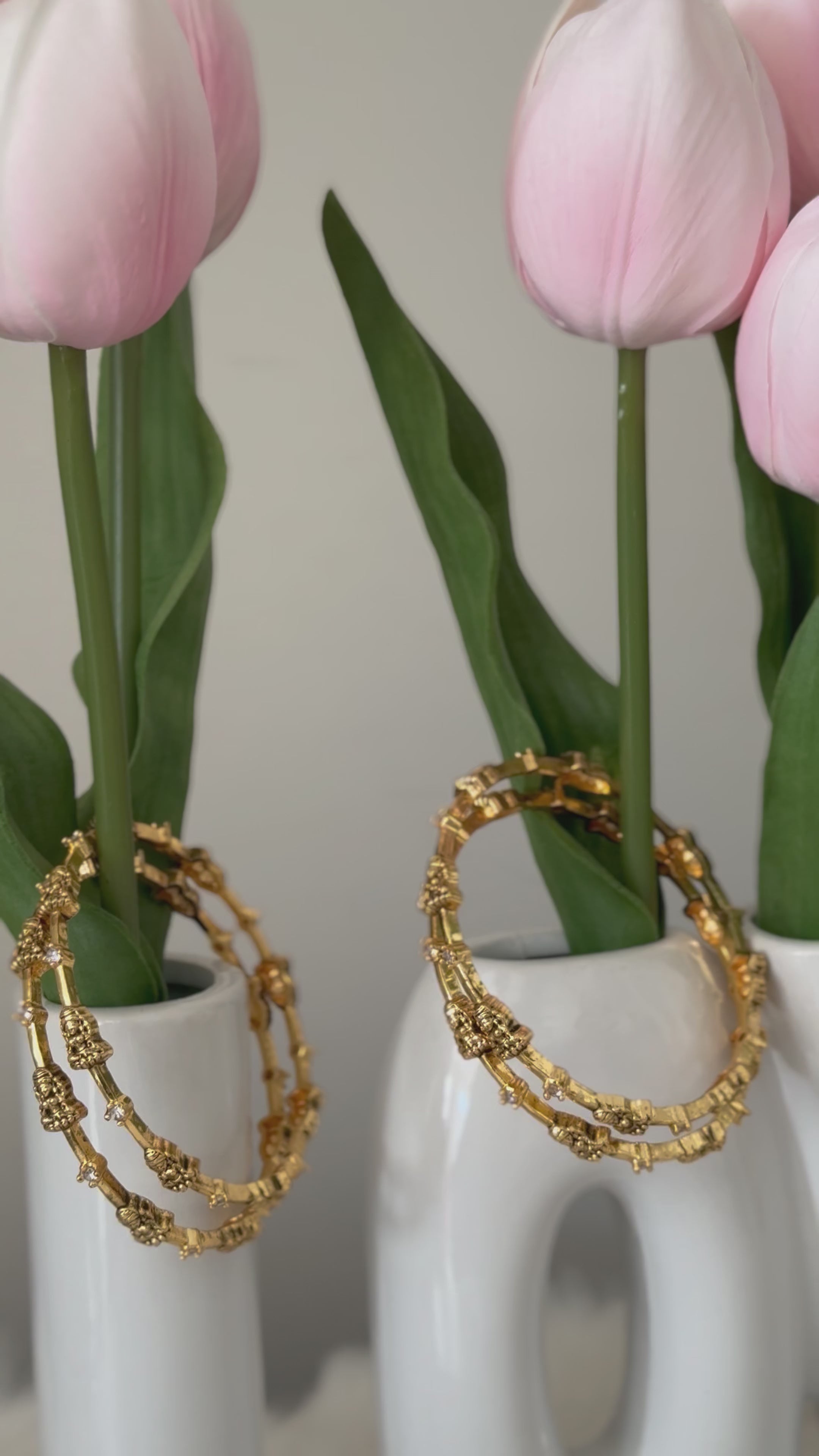 Nakshi Antique Lakshmi Bangle - Set of 4