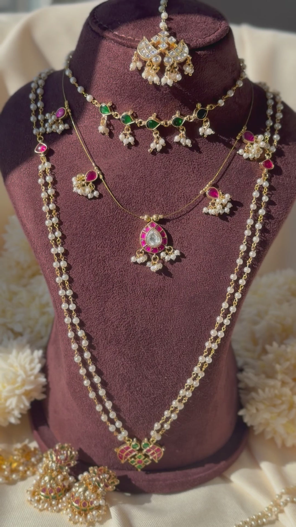 Sarmi - Jadau Kundan Bridal set